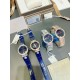 Bvlgari寶格麗頂級原單高仿LVCEA系列最新款出貨，最特別之處是採用藍晶沙Aventurine製作錶盤，搭配華麗的鑲鑽錶圈，展現星空般浪漫的視覺效果進口石英機芯，拱形藍寶石玻璃鏡面