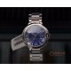 Cartier卡地亞腕表臺灣廠藍氣球V12版本全系列機械，石英齊全，（33，36，42尺寸，認准底蓋碼745565xx3489），這個系列的腕表在卡地亞制表業中以風格細膩，格調優雅著稱，當然此腕表一定具有這樣的特質。 精鋼錶殼的色澤度使得腕表如氣球般輕盈，幽藍的錶冠好似不聽話的偏離了原本擬定的軌跡，羅馬數字時標在錶盤上顯得復古深邃，內寘：日本西鐵城全自動機械也有瑞士石英，水珠（魚眼泡）藍寶石玻璃鏡面高度防水燒鋼藍指針顏色，把頭弧度形狀