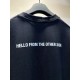 Balenciaga巴黎世家頂級高仿24SS黑色限定款面具T恤男女同款