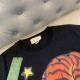 Gucci古馳頂級原單2022春夏最新款虎年限定数位直噴印花手繪数位工藝短袖t恤