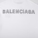 Balenciaga巴黎世家2022SS春夏新款，黑白經典顏色，定織32支雙全精索緊密紡棉蓋棉260G克重，大版型洗水定型，搭配高工藝黑白撞色鏤空繡花，經典耐穿