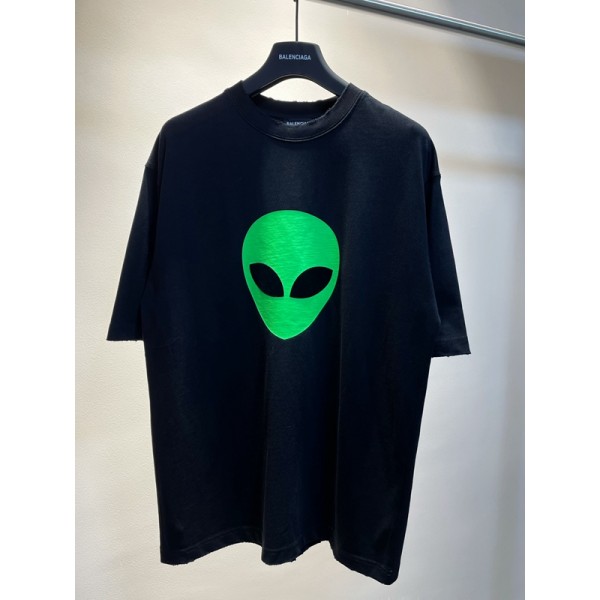Balenciaga巴黎世家頂級原單高仿T恤超A貨限定外星人尤達上身K04917