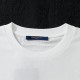 LV路易威登頂級原單高仿2023v菲董生日聯名T恤短袖採用230克32S雙紗面料象牙白印花膠漿+發泡工藝結合有立體感獨家新款全球限量版1件，純玩玩的款式