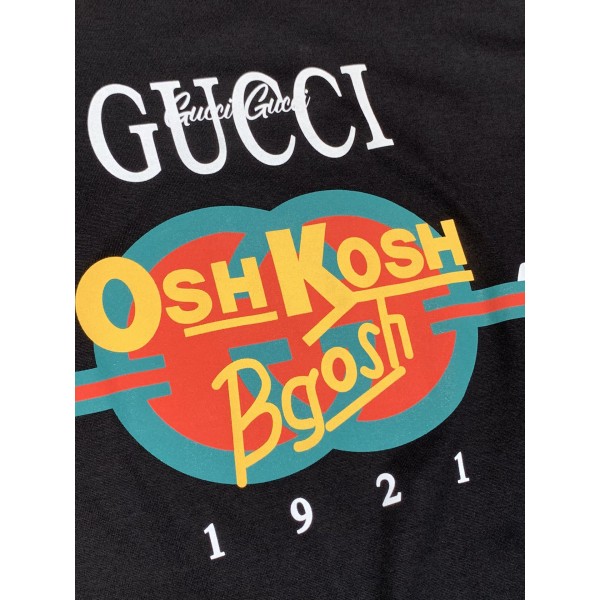 Gucci古馳高貨獨家專門供新款還原單男士休閒短袖T恤時尚百乘爆款