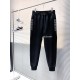 Burberry巴寶莉頂級官網同步發售黑色24SS春季新款休閒褲