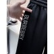 Burberry巴寶莉頂級官網同步發售黑色24SS春季新款休閒褲
