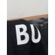 Burberry巴寶莉高仿男裝黑色24SS闊版圓領男士短袖T恤