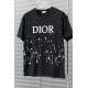 复刻Dior迪奧2024SS黑色圆领短袖T恤100%棉