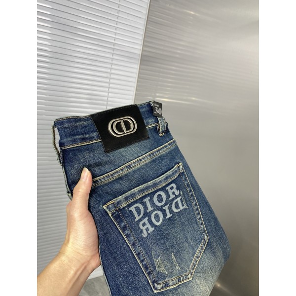 Dior迪奧頂級24ss新款原單爆款男士牛仔褲