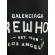 高仿衣服Balenciaga巴黎世家新款EREWHON合作系列印花短袖T恤