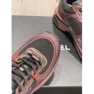 Chanel香奈兒高仿精品紅色女款24SS全新跑量陞級拼色運動鞋