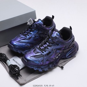 Balenciaga巴黎世家四代新增全新設計在延續Track Trainer戶外輪廓男女鞋K03012