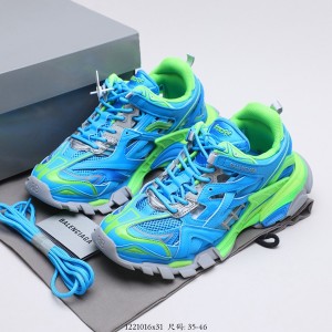 Balenciaga巴黎世家四代新增全新設計在延續Track Trainer戶外男女鞋K03018
