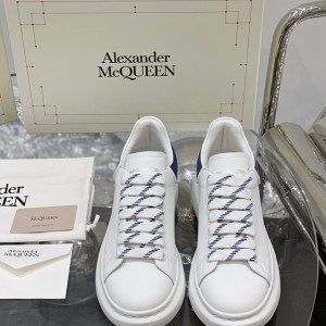 麥昆Alexander McQueen頂級原高仿綢牛皮原版一致水染羊皮裏原版ip1:1注塑大底細節歡迎對比鞋底厚約4.5cm