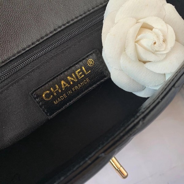 CHANEL香奈兒頂級高仿包包黑色女士包包採用進口綿羊皮女單肩包斜挎包手提包