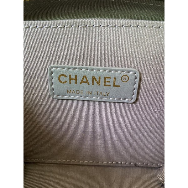 CHANEL香奈兒女士包包化妝包的設計手腕拼鏈設計風格百搭時尚休閒女單肩包斜挎包手提包S2179