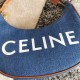 Celine賽琳腋下包出貨CELINE AVA TRIOMPHE帆布手袋原版購入打版原復古老花腋下包lisa同款牛皮半月包真皮單肩女包豌豆包