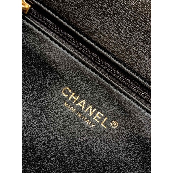 Chanel香奈兒頂級高仿CF小號23SS新款鏈條包斜挎包