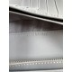 Dior迪奧1:1灰色光滑牛皮Diamond圖案帆布精心製作長款錢包Z0BBC002