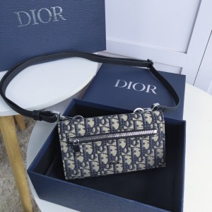 Christian Dior迪奧女士 頂級 錢包小斜挎包老花包手袋單肩包斜挎包2OBBC106YSE