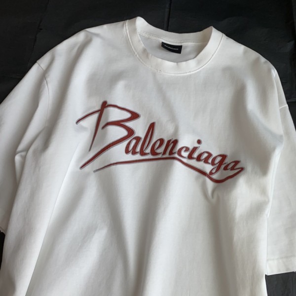 Balenciaga巴黎世家頂級原單高仿2023SS春夏新款女士圓領短袖T恤