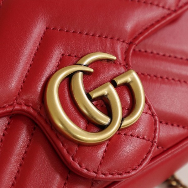 Gucci古馳女士包包單肩包手拎包步專櫃新版本復古懷舊五金476433