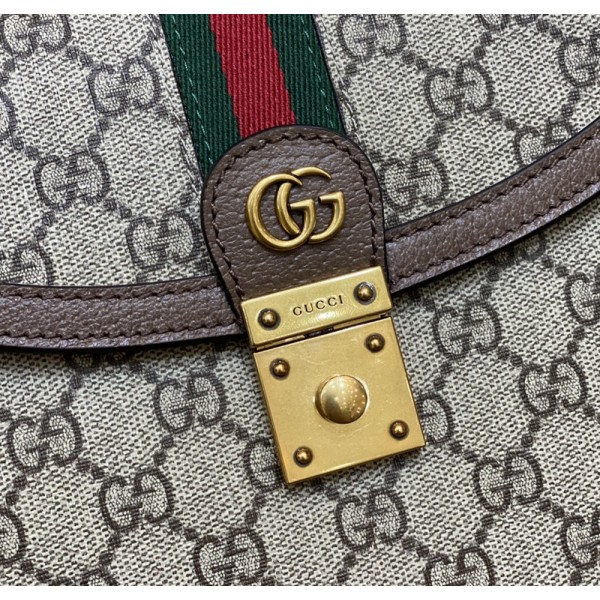 Gucci古馳頂級原單女士包包手拎斜挎包最新款 Ophidia系列每一款都會帶來令人驚豔的格調。原廠牛皮➕G花面料有可拆卸肩帶中等包型可單肩斜挎651055
