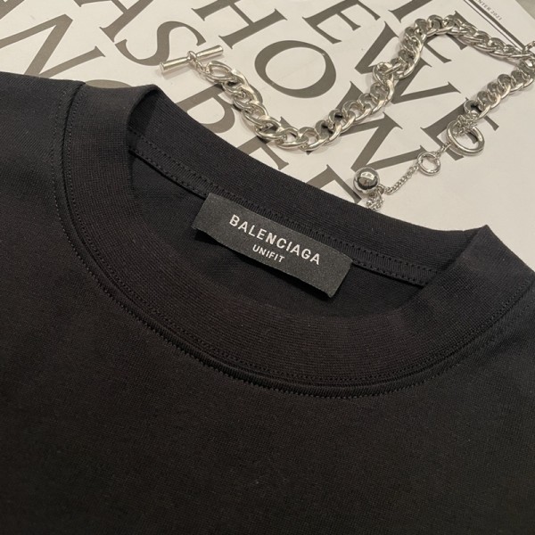 Balenciaga巴黎世家2021Fw秋冬新款聯名系列T恤高仿長袖T恤男女同款
