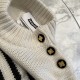 小眾品牌EENK推薦羊毛毛衣經典的黑白條紋，永遠是神仙毛衣面料厚實不顯胖，性價比超高的人氣單品