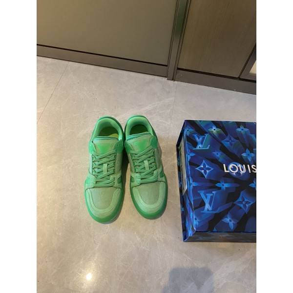 Louis Vuitton LV路易威登男女同款情侶款2020 Louis*Vuitto* LV Trainer透明PVC運動鞋