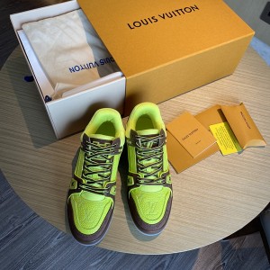 Louis Vuitton LV路易威登男女同款情侶款2020 Louis*Vuitto* LV Trainer透明PVC運動鞋