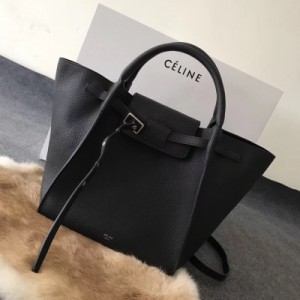 Celine Bigbag 2018新款Celine bigbag小號 兩用，可手挽可肩背，內外全皮，容量空間大！尺寸：24-22-26cm
