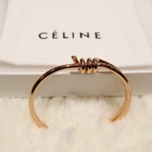 Celine knot 經典繩結手鐲 精緻又不大眾 小紅書種草率極高的一款 原版材質黃銅電鍍18k