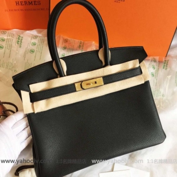 【客訂】愛馬仕Hermes 女包 狀態非常好的一隻黑金30CM birk