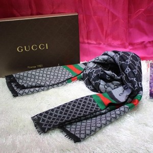 Gucci古馳經典雙G圍巾 Gucci羊絨披肩圍巾披肩男女適用款GSJ004