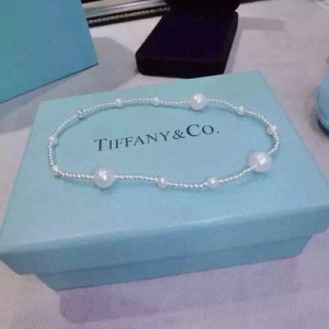 珍珠腳鏈，經典款 Tiffany
