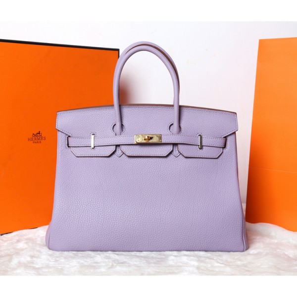 H5235-Hermes  鉑金Birkin   經典原版進口Togo皮    金銀扣現貨   蠟線縫紉