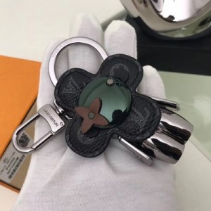 【LV路易威登頂級原單】Louis Vuitton M1990掛飾與鑰匙扣紅 太陽花鑰匙扣掛飾，風格時髦而俏皮，功能多樣，不僅可用作鑰匙扣，亦可用作包飾。包裝:配包裝盒