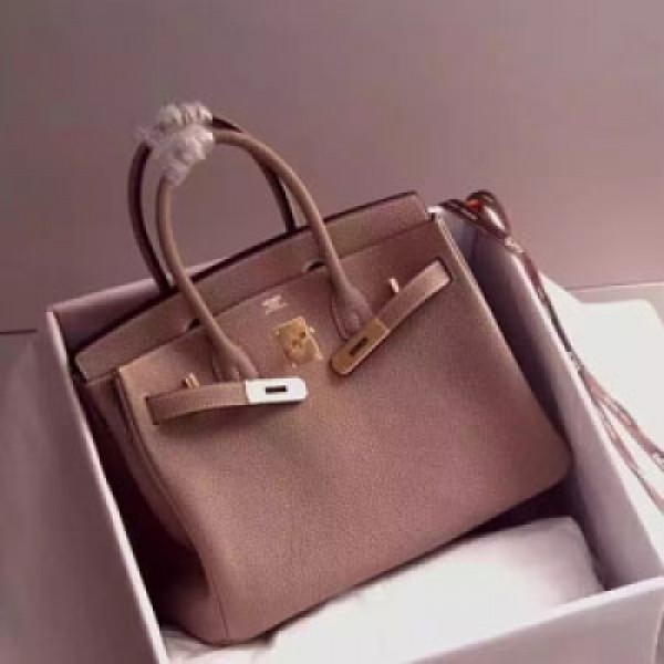 H5235-8C 大象灰 Hermes  鉑金Birkin   經典原版進口Togo皮    金銀扣現貨   蠟線縫紉