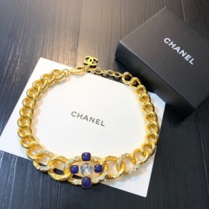 Chanel香奈兒 新款CC項鍊 純手工微鑲施華洛水晶，簡潔又不失細節的精緻 戴上就不會想要取下來，妥妥虜獲一眾仙女歡心