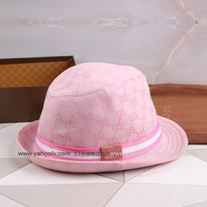 新款Gucci帽子男士女款古奇帽子酷奇漁夫帽太陽帽 紳士帽 多色 40216-7