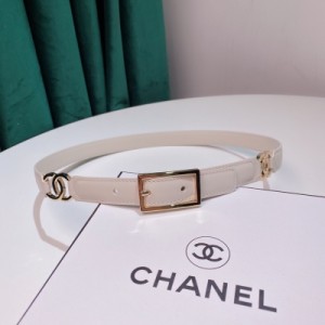 Chanel香奈兒皮帶 新款20mm 銜接馬鞍扣