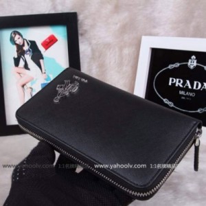 普拉達Prada 萌童拉鏈包 實物拍攝[強]！1M0506小公仔  黑色