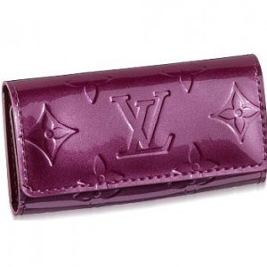 M93573  LV/路易威登1：1正品品質時尚漆皮系列紫色錢包