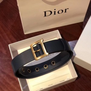 Dior迪奧皮帶 女款腰封 進口雙面牛皮專櫃在售爆款腰帶 柳釘環 3.5cm