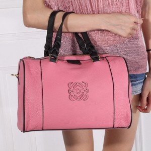 L78579-粉紅 BOLSO FUSTA 原版小牛皮拼色 枕頭包