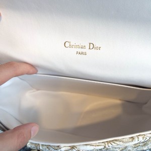 Dior迪奧貴婦派 蕾絲新款 迷一樣的女人 畫一般的美包 D9102白色