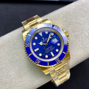 Rolex勞力士 最高版本3135 男士手錶   全金藍水鬼