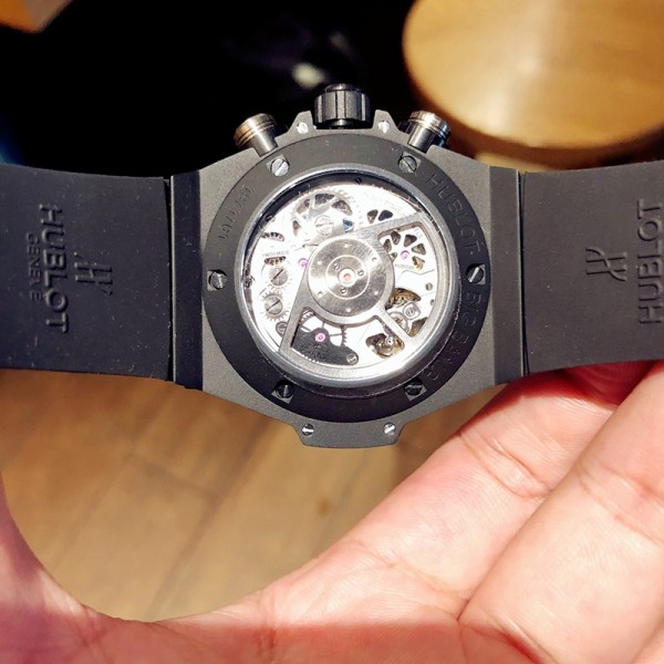 HUBLOT宇舶手錶唯一鈦金屬時尚腕表BigBang大爆炸元素資料計時碼表v2版